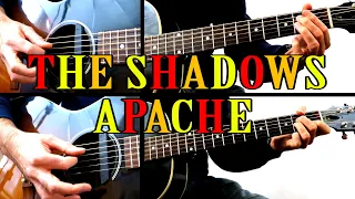 APACHE (THE SHADOWS)/ COMPLETE SONG FOR TWO GUITARS (CHORDS & MELODY)/ INSTRUMENTAL ROCK