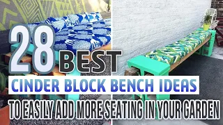 Cinder Block Bench Ideas