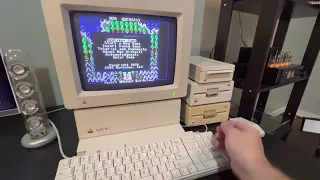 Nox Archaist on an Apple IIgs and Phasor sound card