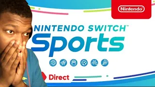 THIS IS AMAZING!! Nintendo Switch Sports - Official Trailer Reaction