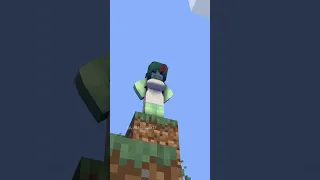 Minecraft Villager Falling - minecraft animation #shorts