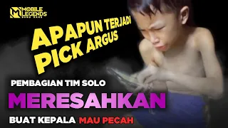 Pembagian Tim Solo Meresahkan!