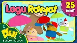 Koleksi Lagu Rakyat Popular Malaysia | Didi & Friends | 25 Minit