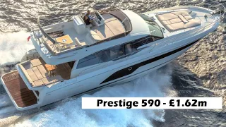 Yacht Tour - Prestige 590  £1,620,000 + VAT