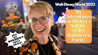 My Adventures at Mickey's Not-So-Scary Halloween Party 2023! | Walt Disney World