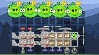 BadPiggies С Новым Годом!!! BadPiggies Online 2018!!! FLIGHT TO THE NIGHT