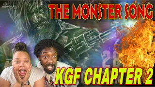 The Monster Song - KGF Chapter 2 |Reaction!!!!