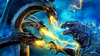 ملخص فيلم جودزيلا 2 | خروج جودزيلا علي السطح لانقاذ البشر من اشرس الوحوش Godzilla