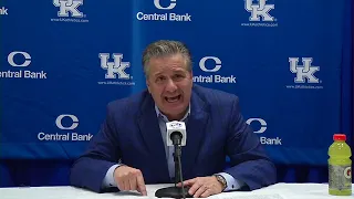 Kentucky Coach John Calipari - Mississippi State Postgame