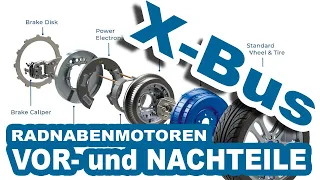 #xbus, TECH, VOR- und NACHTEILE der NABENMOTOREN