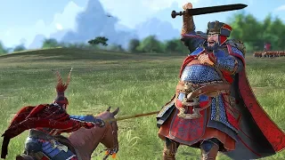 Люй Бу VS Дун Чжо поединки в Total War Three Kingdoms