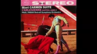 Bizet Carmen Suite: L'Arlésienne Suites 1 & 2 Paray, Detroit Symphony Orchestra