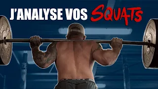 SQUAT REVIEW - J'analyse vos Squats - Willy Georges, Marc Vouillot, Coach Leksa, Paul Rambo