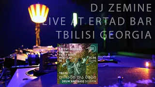 DJ Zemine - Live at Ertad bar / Tbilisi 25.08.2023 #drumandbass