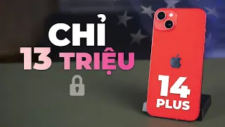 iPhone 14 Plus đẹp KHÔNG TÌ VẾT chỉ 13tr - Hoá ra là máy lock được pháp sư độ Trung Hoa “làm phép”!!