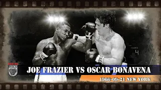 Joe Frazier 🇺🇸vs.🇦🇷 Oscar Bonavena | 1st🥊| BONAVENA FLOORS FRAZIER |