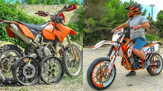 KTM Supermotard Restauración completa