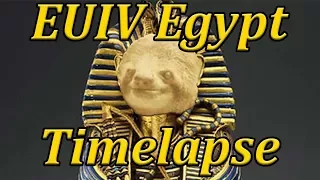 Let's Play EUIV Extended Timeline Egypt Timelapse