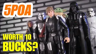 EPIC HERO STAR WARS! Darth Vader, Mandalorian, Grogu, Ahsoka, Luke Skywalker Action Figure Review