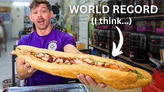 I made the BIGGEST BANH MI in VIETNAM!