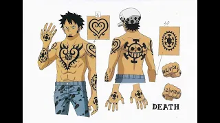 One Piece Bilgi/Teori - Trafalgar Law'ın Dövmelerindeki Sır! - Corazonla Ne Alakası Var?