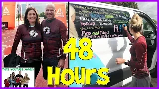 48 Hours In A Van With 12 YouTubers / That YouTub3 Family