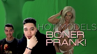 Hot Models Boner Prank! REACTION