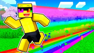 I Have RAINBOW TOUCH In Minecraft!