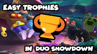 How to get easy trophies in Duo Showdown - [Brawl Stars #5]