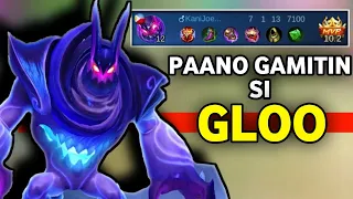 PAANO GAMITIN SI GLOO?? | GLOO GAMEPLAY TUTORIAL | NEW HERO GLOO TUTORIAL TAGALOG - MLBB