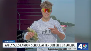 Family sues school after 16-year-old son's death by suicide | NBC4 Washington