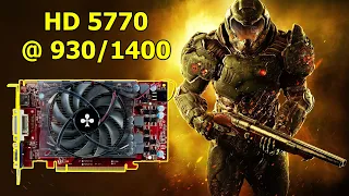 Overclocked Radeon HD 5770 in Doom