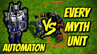 AUTOMATON vs EVERY MYTH UNIT | Age of Mythology