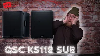 EVERYTHING You Need to Know About the QSC KS118 Subwoofer