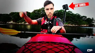 Most HILARIOUS Kayak Ride With 360° Camera 😂  | #Shorts