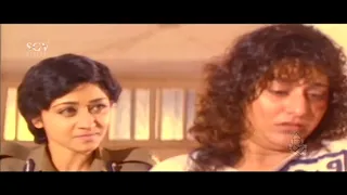 Vinaya Prasad Inspires Criminal Malashree to Become Police | Lady Police Kannada Movie Scene
