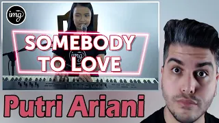 [ENG SUB] Putri Ariani | SOMEBODY TO LOVE - QUEEN REACTION | TEPKİ