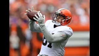 Austin Hooper Struggles in Orange and Browns Practice Sunday - Sports 4 CLE, 8/9/21