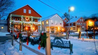 Winter Road Trip Thru Quaint New England Towns