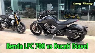 Benda LFC 700 vs Ducati Diavel | Impossible ???