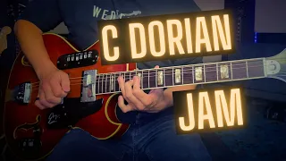 C Dorian Jam | Sexy Guitar Backing Track