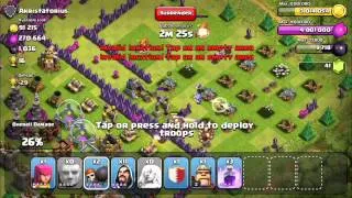 Clash of Clans - HIGHEST LOOT EVER STOLEN!? 1.2 MILLION RESOURCES RAID!!!