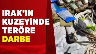 Teröristlerin sığınakları tek tek imha edildi | A Haber