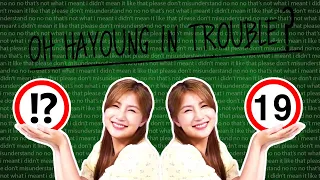 • apink hayoung causing trouble wherever she goes •