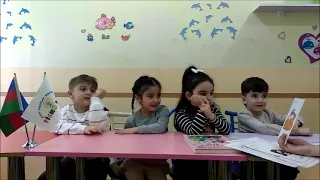 Mini bağça ingilis dili dərsi.TİAMO Kids Dahi Uşaqlar Mərkəzi.