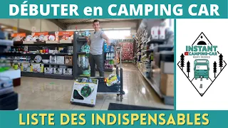 PREMIER DÉPART - Les INDISPENSABLES pour un départ RÉUSSI ! + BUDGET *Instant Camping-Car**