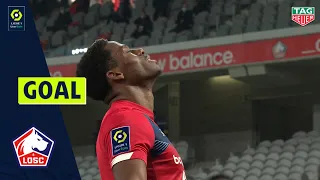 Goal Jonathan Christian DAVID (90' +2 - LOSC LILLE) LOSC LILLE - OLYMPIQUE DE MARSEILLE (2-0) 20/21