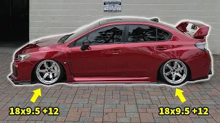 THEY'RE PERFECT! Best Wheel Specs for 2015+ WRX/STI