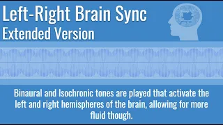 Hemi Sync Extended - Increase flowstate / Theta Binaural and Isochronic Beats // Frequency Tuning