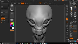 Alien Zbrush Speed Sculpt